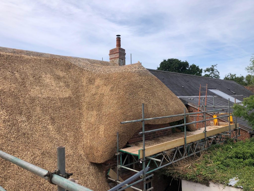 Thatched Roof in Somerset, Luke Robinson Master Thatcher